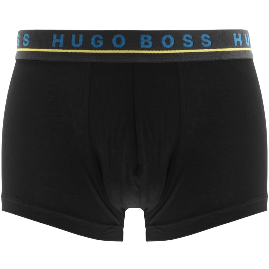Alternative Image for ProductBOSS Underwear Triple Pack Boxer Trunks Black3